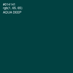#014141 - Aqua Deep Color Image